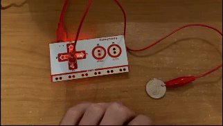 testing the mkymky on a 25 cent coin